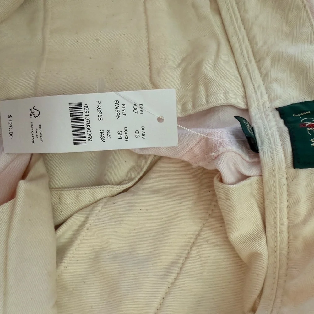 NWT J. Crew Men's Light Pink Pants